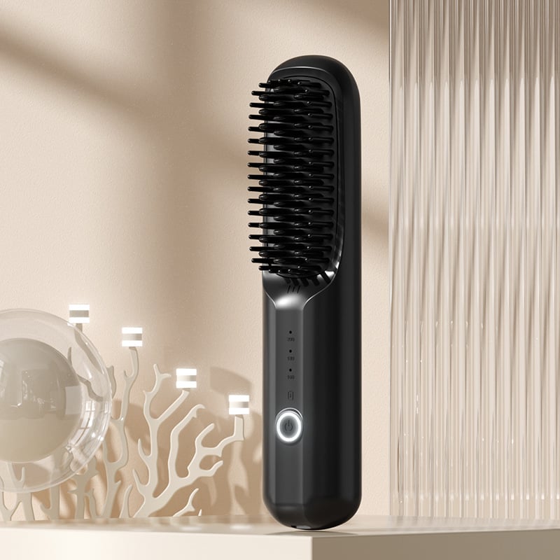 USB Cordless Negative Ion Hair Straightening Comb(50% OFF)