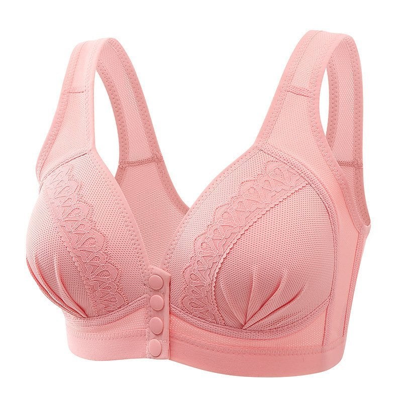 š„Big Sale 50% OFFš„Front Button Breathable Skin-Friendly Cotton Braš