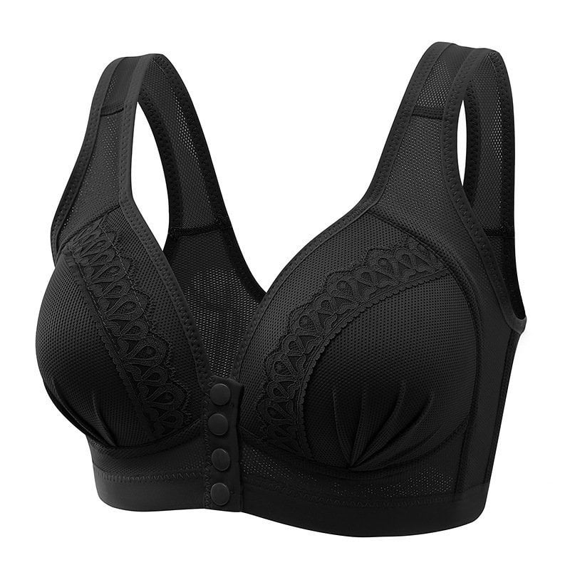 š„Big Sale 50% OFFš„Front Button Breathable Skin-Friendly Cotton Braš