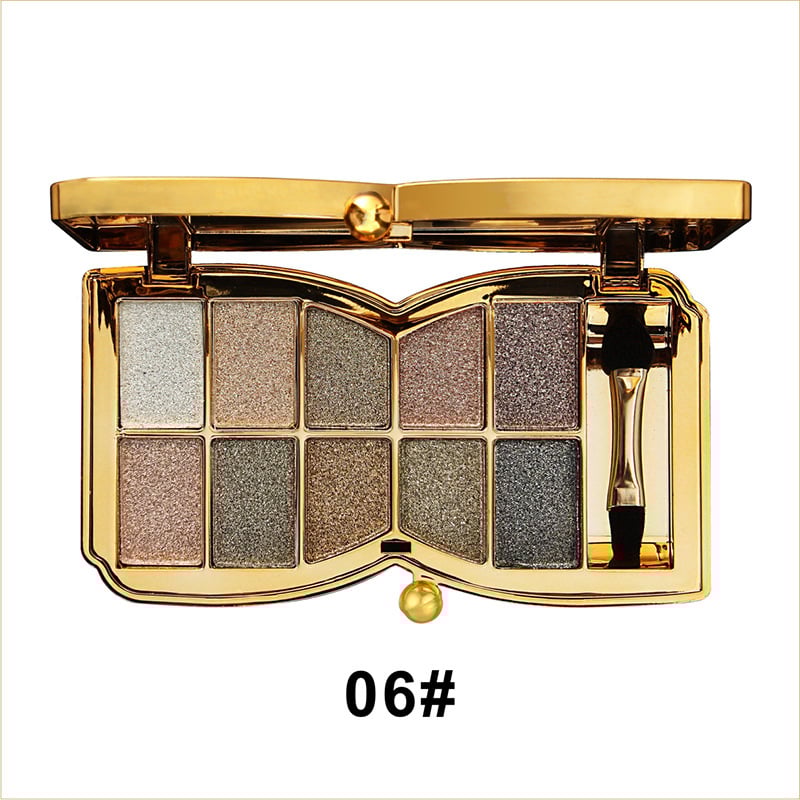 🔥Hot Sale - 60% off🔥✨10 colors glitter shimmer eyes shadow pallet