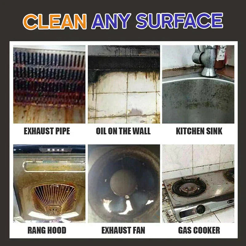 BUY 2 GET 1 FREE🔥2025 Kitchen Hot Sale 🔥Kitchen Foam Cleaner