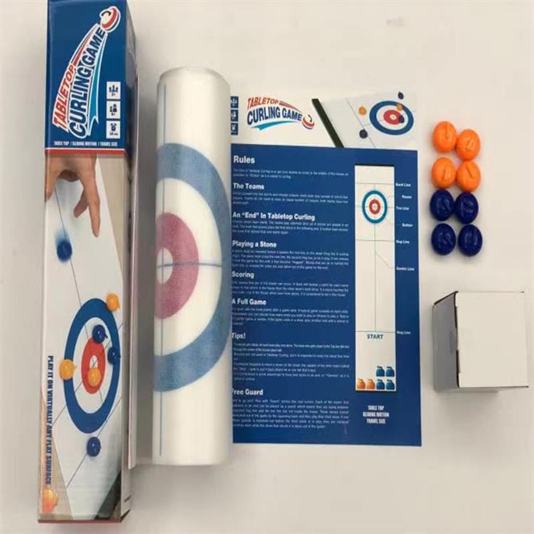 ๐
Xmas Hot Sales ๐ฅ New Tabletop Family Curling Game