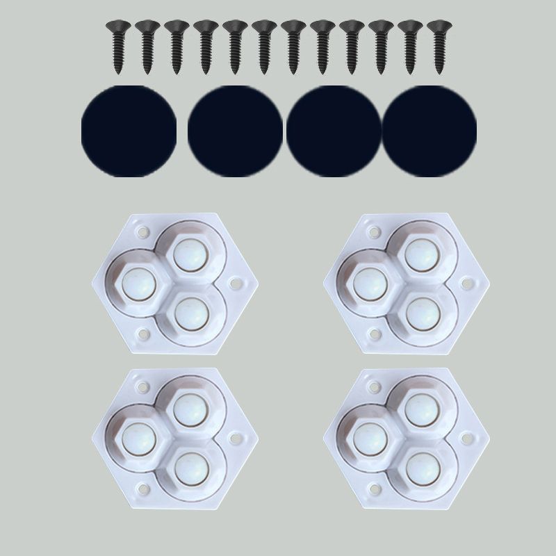 🔥New Hot Selling❤️🔥 360° Rotating Three-ball Casters 4pcs/pack