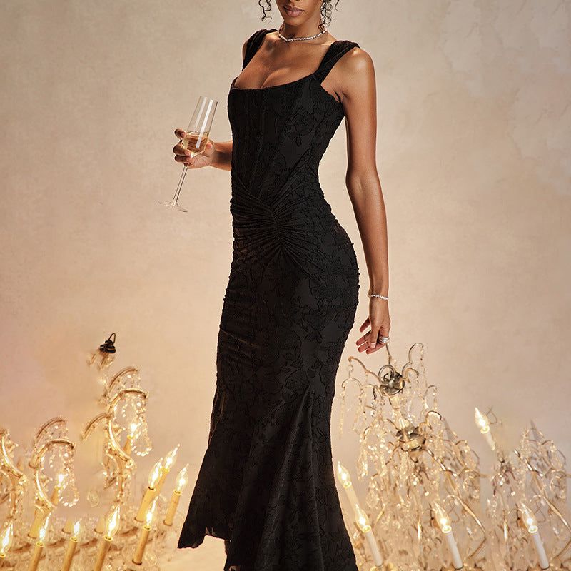 Floral Bloom Siren Gown