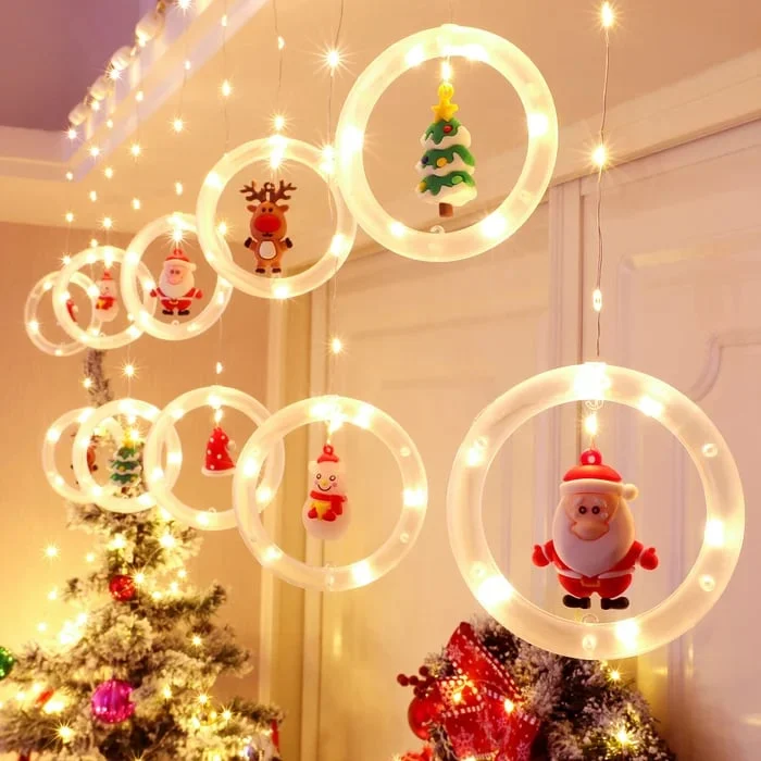 🎅Early Christmas Sale-🎄Christmas Decor Ring Lights