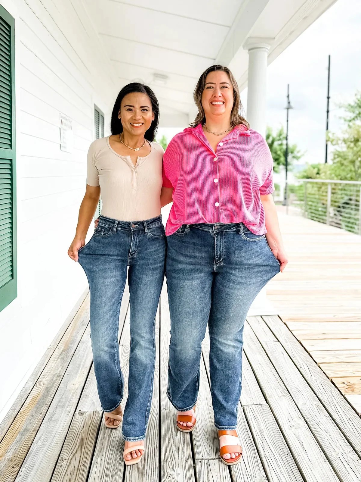 👖Holy Grail Tummy Control Bootcut Jeans🔥