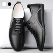 Leichte und atmungsaktive Herrenschuhe ohne Schnürsenkel