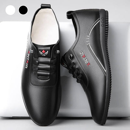 Leichte und atmungsaktive Herrenschuhe ohne Schnürsenkel