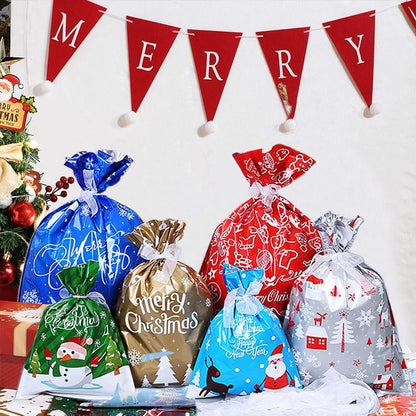 🎅Christmas Sales 50% OFF🎄Drawstring Christmas Gift Bags (Biodegradable)