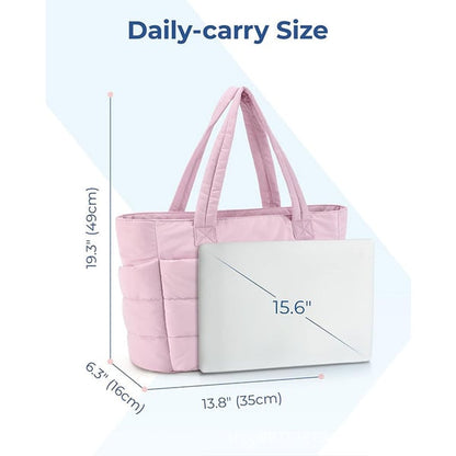 👜 Lightweight Puffy Tote Bag