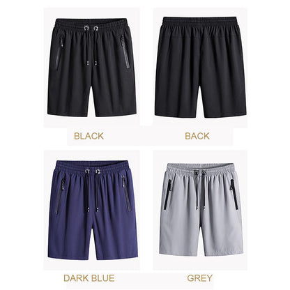 Hot sale 🔥Men's Plus Size Ice Silk Stretch Shorts（while stocks last）