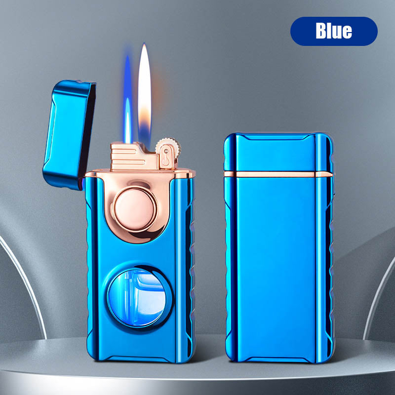 New fashionable double-flame lighter