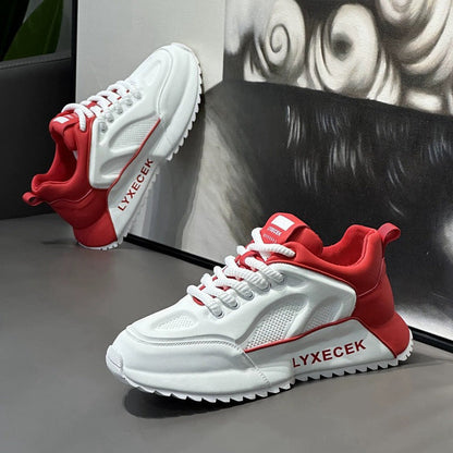 🔥Novo estilo 2024💥Sapatos leves, respiráveis, com absorção de choque e sola grossa para homens