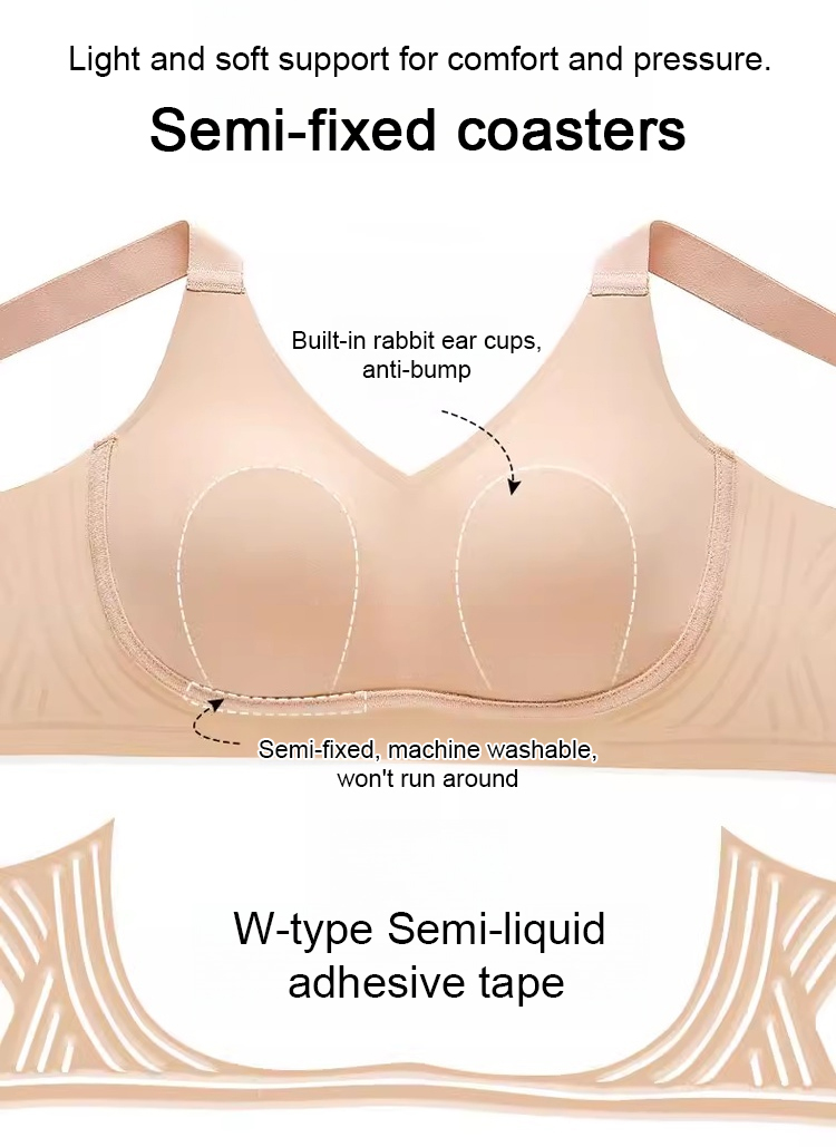 🔥Hot Sale 50% OFF🏆Wire-Free Non-Marking Skin-Friendly Push-Up Bra