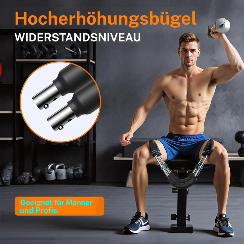 Einstellbare Gewichtsstange für Armtrainer, Arm und Rumpfkrafttrainingsgeräte, tragbares Trainingsgerät für Home Gym und Fitness
