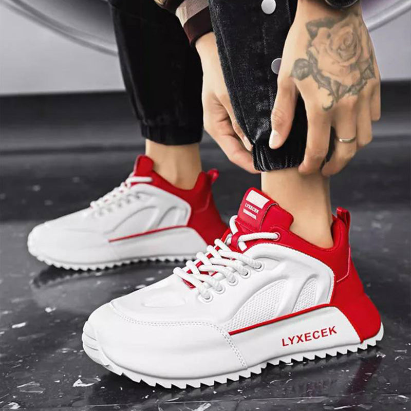 🔥Novo estilo 2024💥Sapatos leves, respiráveis, com absorção de choque e sola grossa para homens