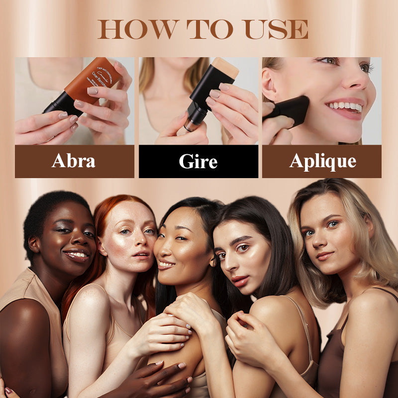 ✨Bastão de Base Instantâneo com Pincel Integrado🔥