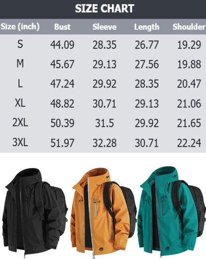 🏆Letzter Tagesverkauf, 50 % RABATT!!⏰WeatherMaster Elite-Jacke: Das ultimative Geschenk für Outdoor-Liebhaber und Pendler!