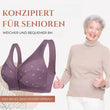2025 Neues Design für Senior Front Closure Baumwoll-BH