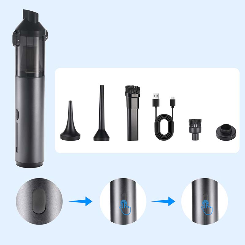 🎁Letzter Tag Verkauf 50% Rabatt🔥Kabelloser Autostaubsauger mit hoher Leistung