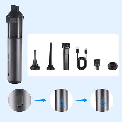 🎁Letzter Tag Verkauf 50% Rabatt🔥Kabelloser Autostaubsauger mit hoher Leistung