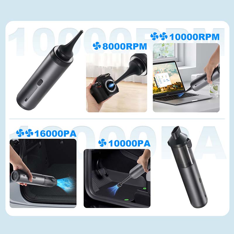 🎁Letzter Tag Verkauf 50% Rabatt🔥Kabelloser Autostaubsauger mit hoher Leistung