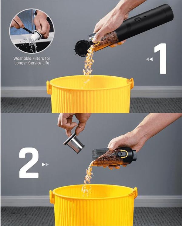 ✨ V8 Mate Mini-Kompaktstaubsauger – Kleiner, aber mächtig! Perfekt für Auto-Reinigung! ✨