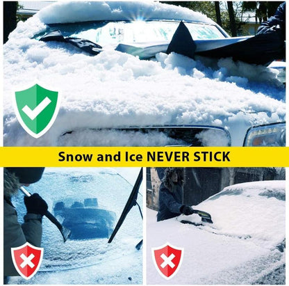🚗 50% RABATT! ❄️ MAGNETISCHE SCHNEESCHUTZABDECKUNG 2025 - Universell für Alle Fahrzeuge, Einfache Montage & Kompakte Aufbewahrung, Robuster Frost- und Schneeschutz 🌨️🔗