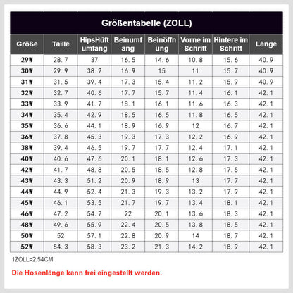 (Limitiertes Herbstangebot-50% Rabatt) Klassische Herrenhose mit hohem Stretchanteil