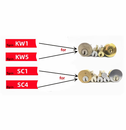 Universal key lock decoder