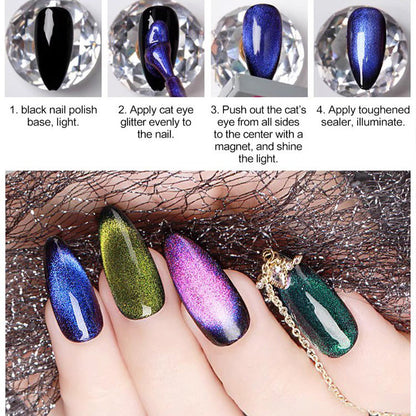 Exquisite Gift - Super Galaxy Cat’s Eye Nail Polish