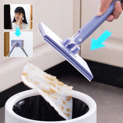 👍Fully automatic, hand wash-free, practical small mop