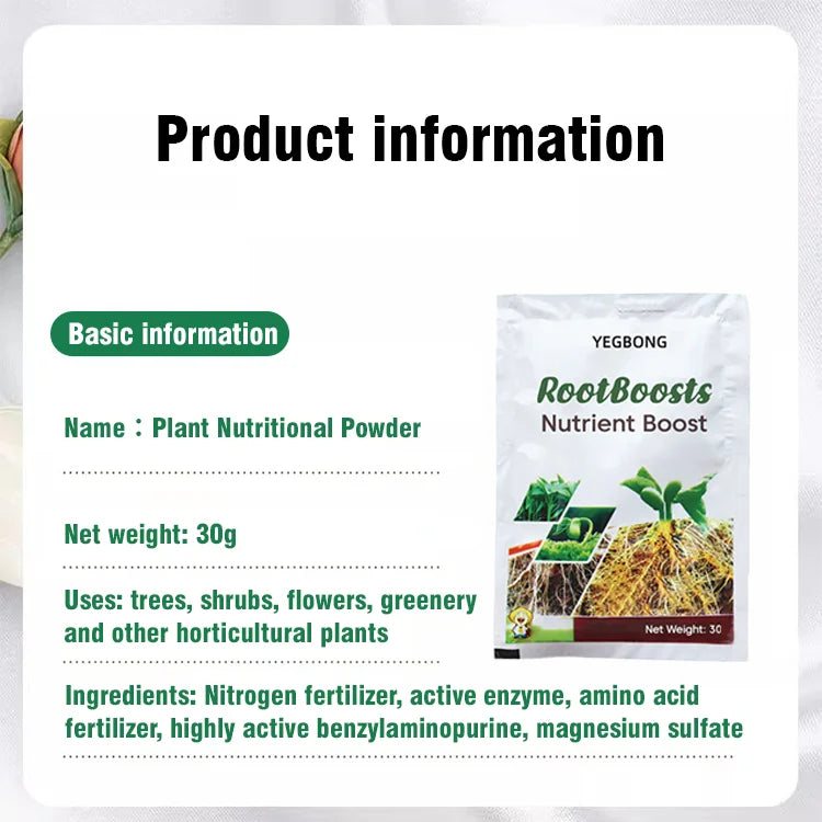 ✨Plant Hair Root Growth Nutrition Powder (Buy 3 Get 2 Free)