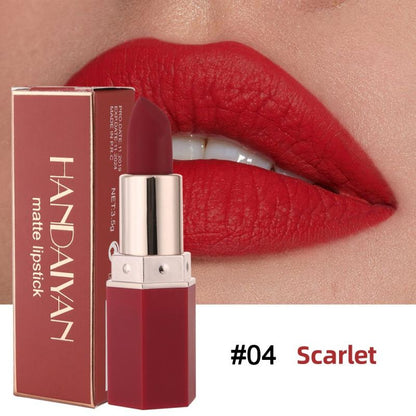 6 Colors Deep Moisturizing Matte Lipstick