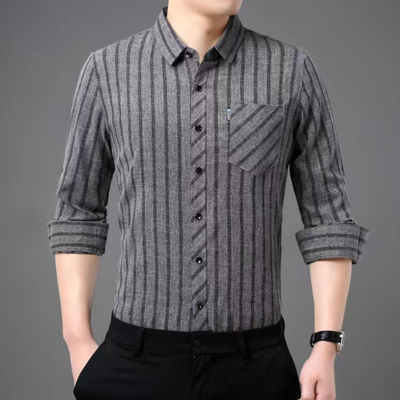 🎁Hot Sale 50% OFF⏳Men's Casual Stripe Shirt