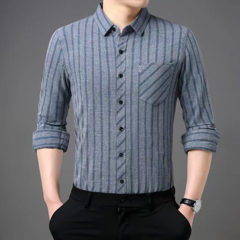 🎁Hot Sale 50% OFF⏳Men's Casual Stripe Shirt