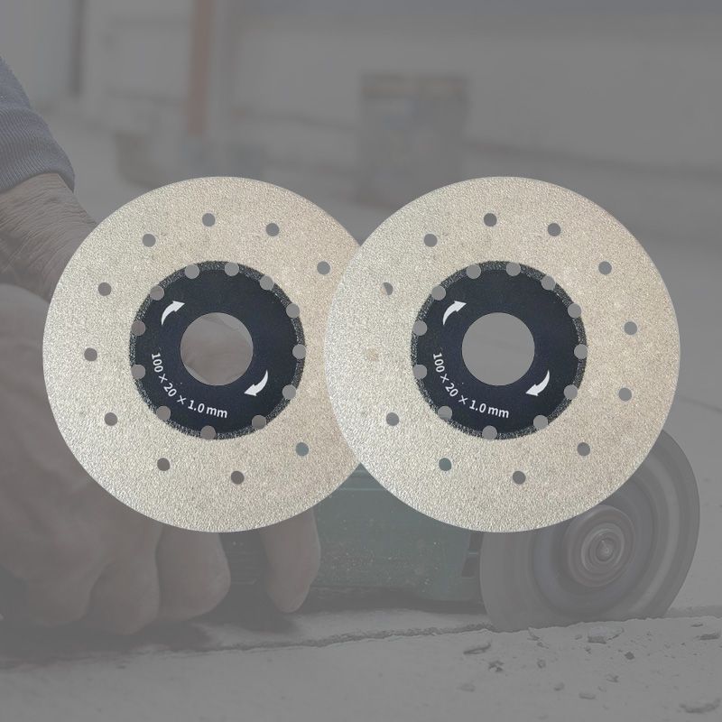 Porous Widened Cutting Blade for Stone Ceramic