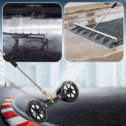 🔥 4000 PSI Ultra Water Pressure 💦 Chassis Pressure Cleaner Water Broom