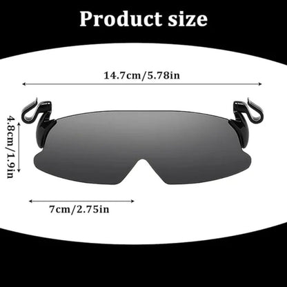🔥Sommer-Heißverkauf💥Sport-Sonnenbrille mit Clip auf der Kappe