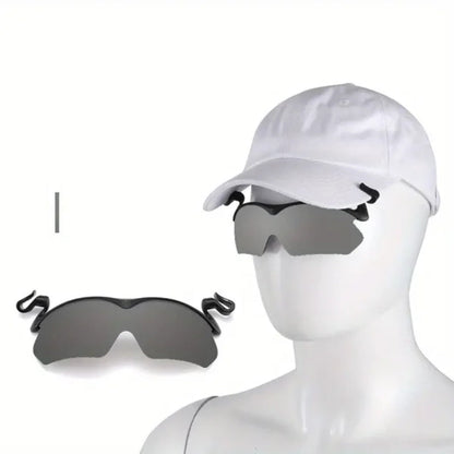 🔥Sommer-Heißverkauf💥Sport-Sonnenbrille mit Clip auf der Kappe