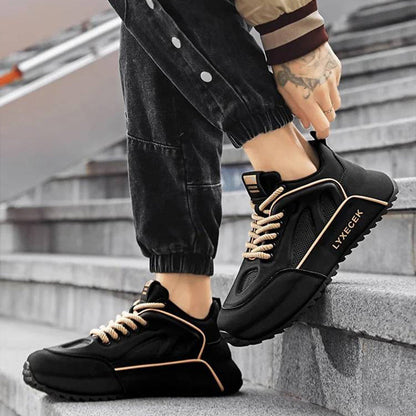 '-Aktion zum Vatertag -Leichte, atmungsaktive und stoßabsorbierende Herrenschuhe mit dicker Sohle