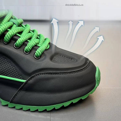 '-Aktion zum Vatertag -Leichte, atmungsaktive und stoßabsorbierende Herrenschuhe mit dicker Sohle