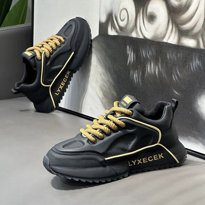 '-Aktion zum Vatertag -Leichte, atmungsaktive und stoßabsorbierende Herrenschuhe mit dicker Sohle