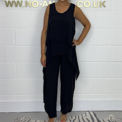 🌸Spring Specials🌸 Casual Sleeveless Loose Top and Pants Suit
