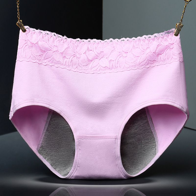 🩲49% Rabatt 💯Superweiches, auslaufsicheres Periodenunterschwäsche mit mittlerer Taille aus Baumwolle für Damen