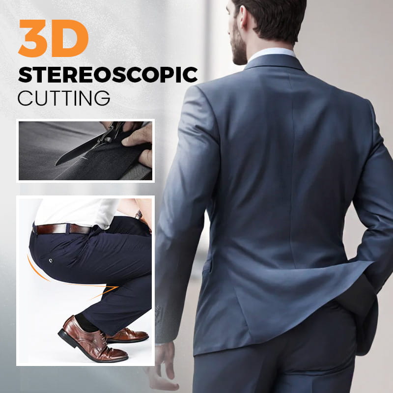 Flowos Stretch-Anzughose für Herren