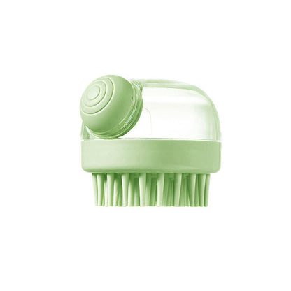 Scalp Massaging Shampoo Brush with Liquid Dispenser