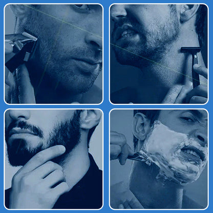 Creme de barbear e limpeza em bastão 2 em 1 para homens