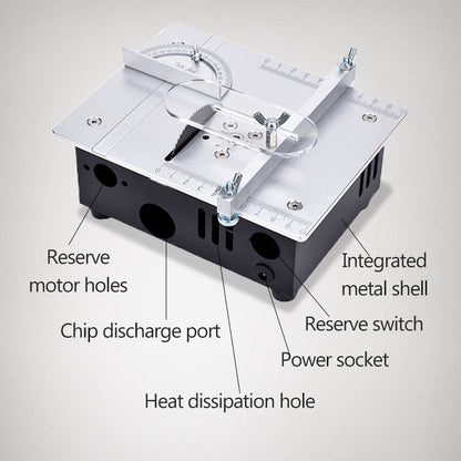 Multipurpose Speed Adjustable Mini Table Saw Cutting Machine Set