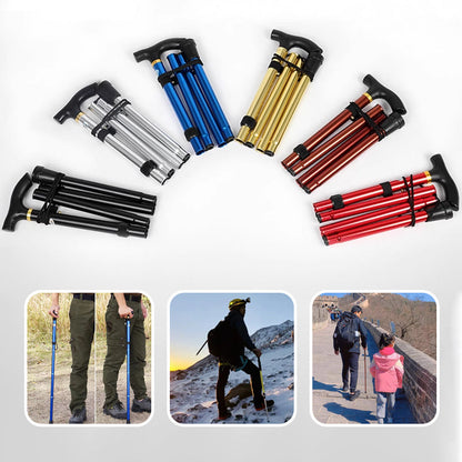 Aluminum Alloy Collapsible Trekking Pole